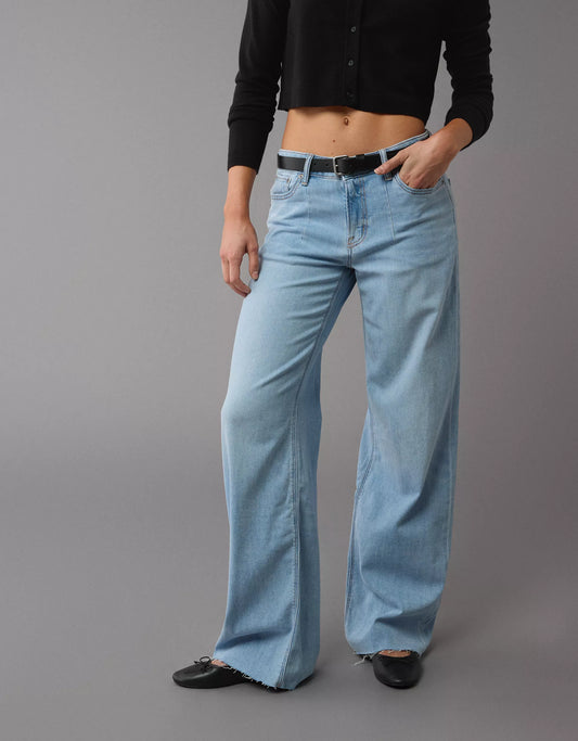 Light Blue Regular Fit Jeans -11